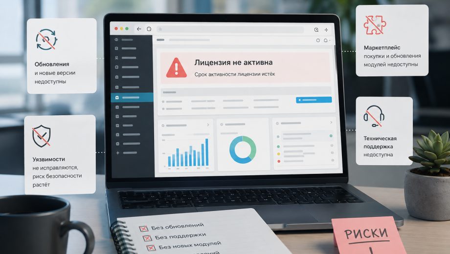 Иллюстрация к разделу: Что именно станет недоступно после окончания лицензии
