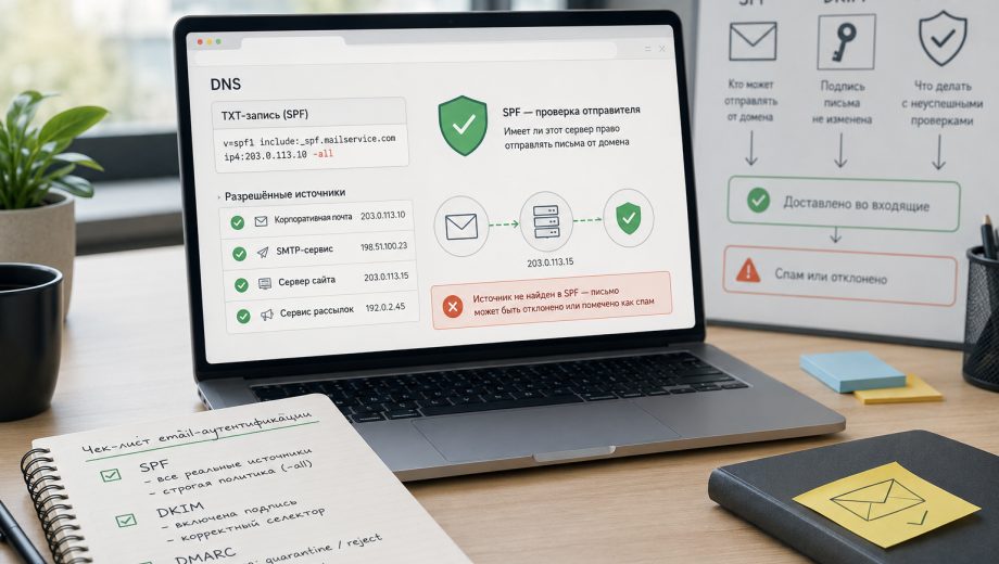 Иллюстрация к разделу: Что именно проверяют SPF, DKIM и DMARC